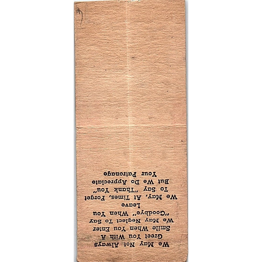 Withee Midway Bar Bruchert Veurink Withee WI Vintage Matchbook Cover SC7-Y10