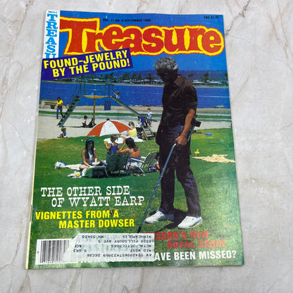 1986 Sept - Treasure Magazine - Treasure Hunting Metal Detecting Gold Coins M10