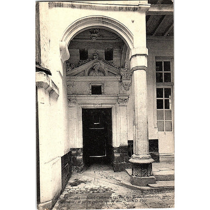 Hotel Cottereau French Antique Postcard PE11