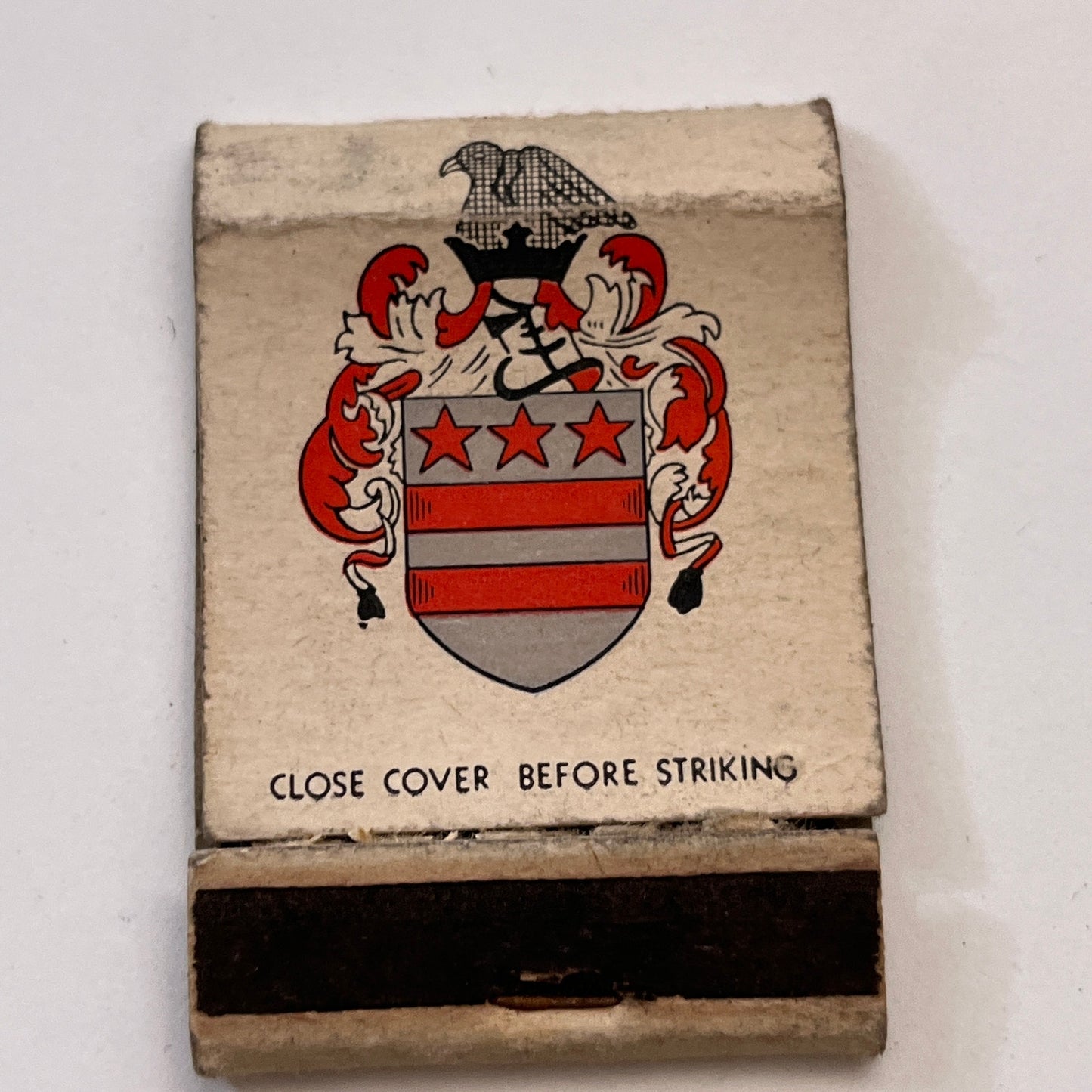 Fraunces Tavern Robert Norden Pearl St NY Vintage Matchbook Cover TB8-MB3-9