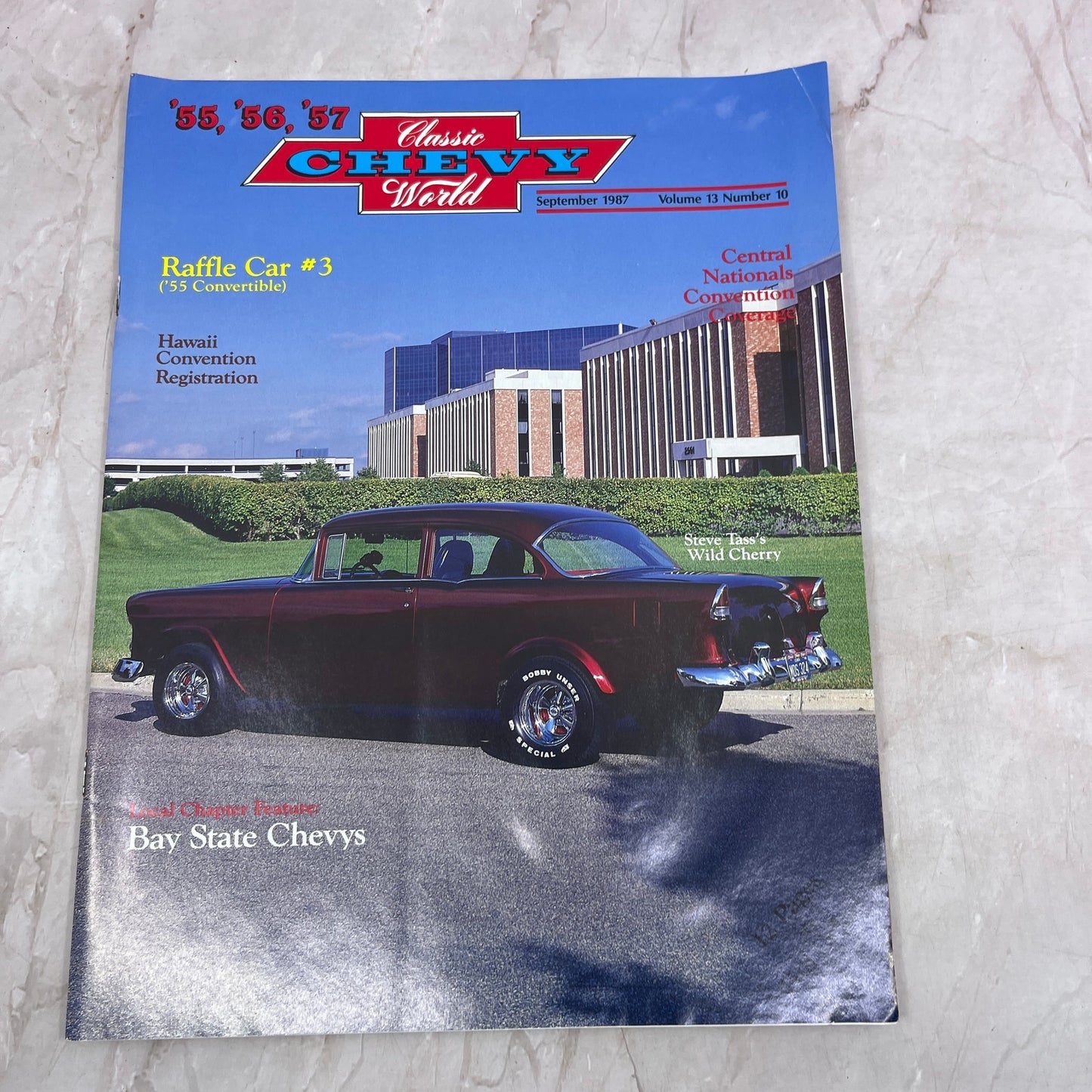 Bay State Chevys - '55, '56, '57 Classic Chevy World Magazine - Sep 1987 M31