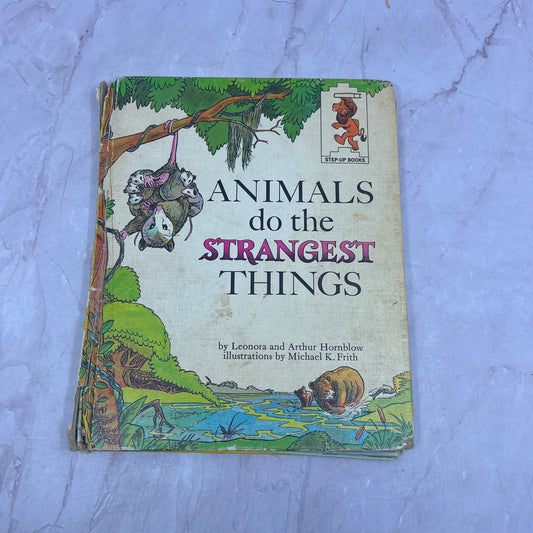 Animals Do The Strangest Things Leonora Arthur Hornblow 1964 Children’s Book TH9