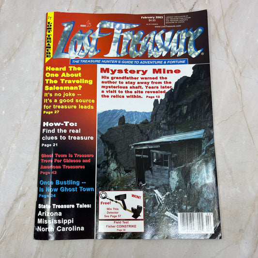 2003 Feb - Lost Treasure Magazine - Treasure Hunting Gold Prospecting M14