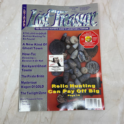 2002 Feb - Lost Treasure Magazine - Treasure Hunting Gold Prospecting M14