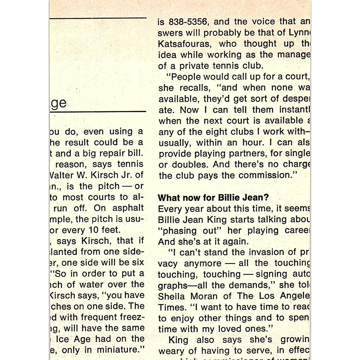 The Wickenburg Inn Tennis & Guest Ranch Arizona 1977 Ad AF3-M1