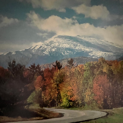 Mt Washington Gorham New Hampshire 12x16" Art Print FL1