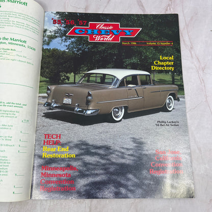 Rear End Restoration - '55, '56, '57 Classic Chevy World Magazine - Mar 1986 M31