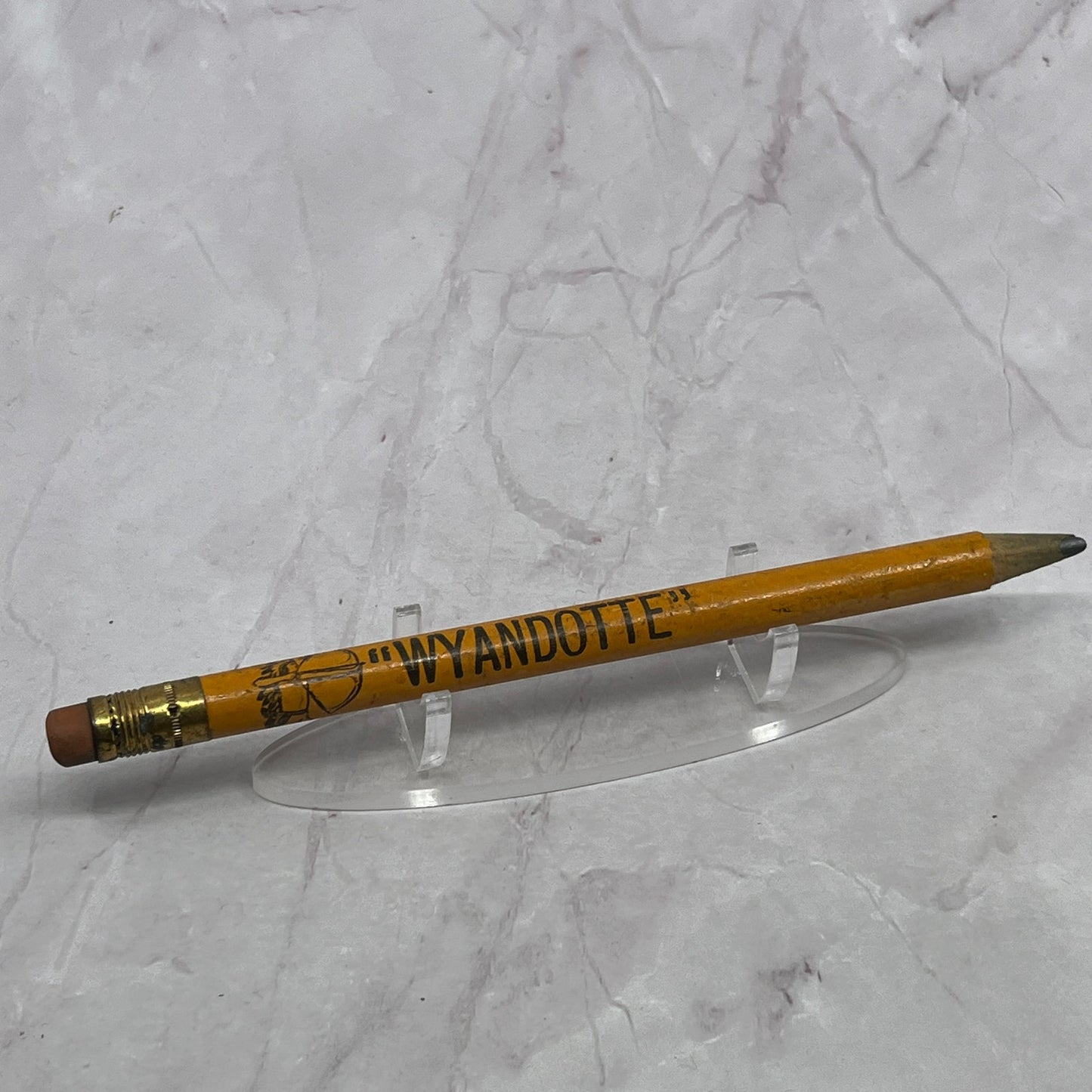 Vintage Wyandotte Indian Arrow Jumbo Pencil TC5-PN2