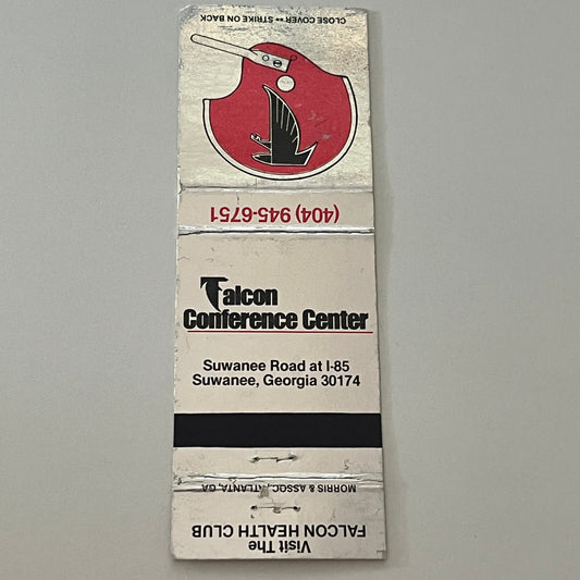 Atlanta Falcon Conference Center Suwanee GA Matchbook Cover TB6-MB2-4
