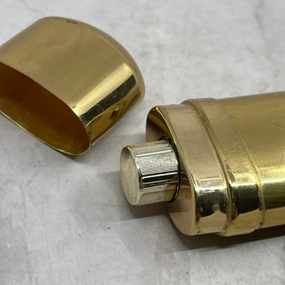 Vintage Ralph Lauren Gold Tone Pocket Perfume Cologne Decanter SF4