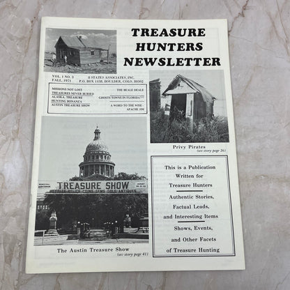 1971 Fall - Treasure Hunters Newsletter - Ghost Towns in Florida M19