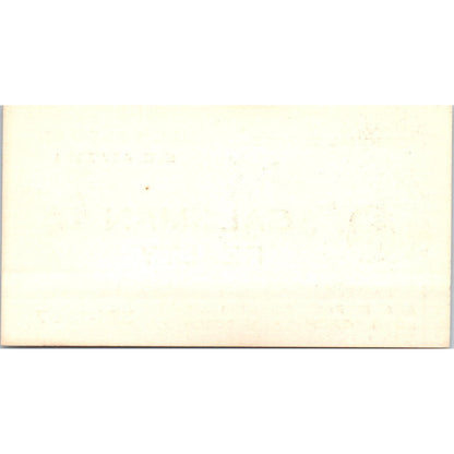 Mel Salsman Realty Long Beach CA Vintage Business Card SD8-B1