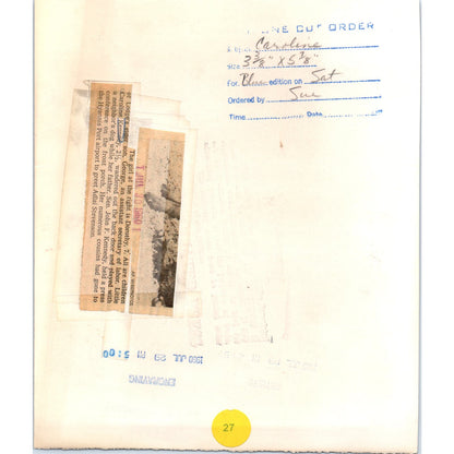 Caroline Kennedy Playing With Neighbor's Dog 1960 7x9 Original Press Photo D1-P