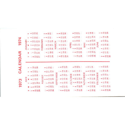 1974 Tally Ho Motel Karl & Amy Fink Lake Tahoe CA Vintage Business Card SD8-B22