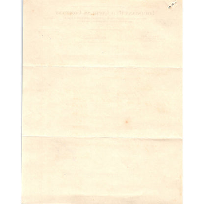 1911 Louisiana Red Cypress Company Lumber New Orleans Billhead Letterhead D17