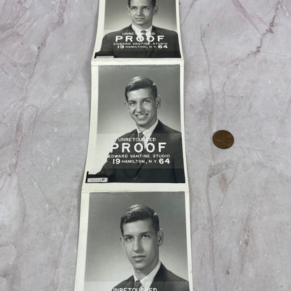 1964 Lot of 3 Photo Proofs Edward Valentine Studio Hamilton NY TJ5-EL