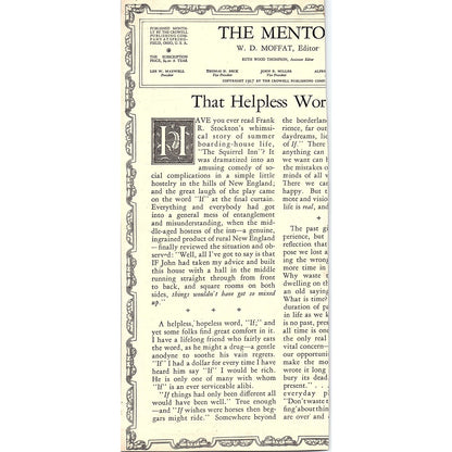 Lloyd Loom Products Furniture & Baby Carriages Menominee MI Ad 1927 AG3-6