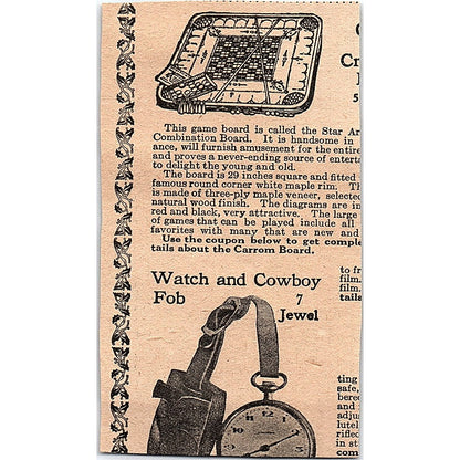 Play Safe Oak Dale SC White Leghorns Oak Dale Farms Austin MN 1920 Ad AG2-M2