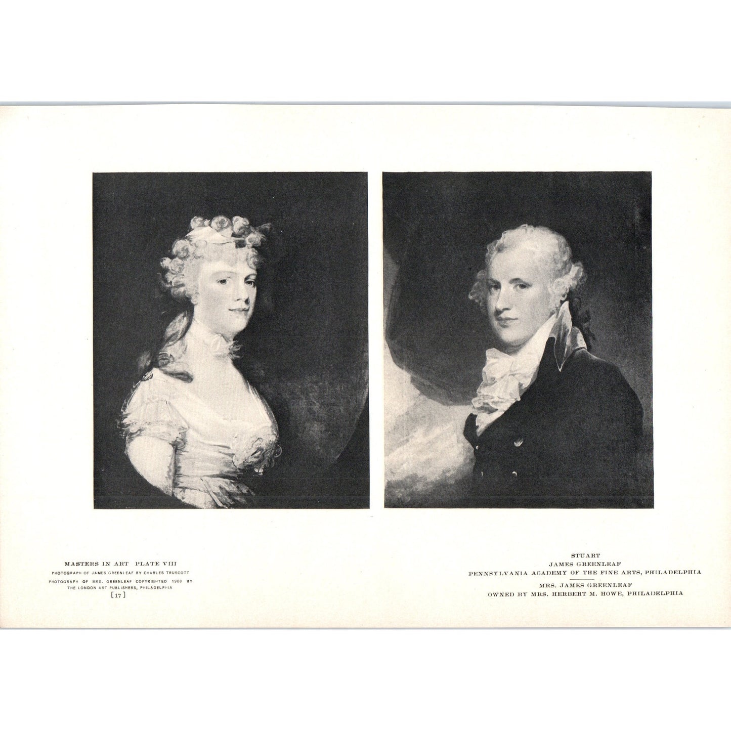 Mr & Mrs James Greenleaf - Stuart 1906 Victorian Art Print AB8-MA4