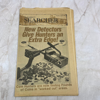 1984 Apr - The Garrett Searcher Newsletter Treasure Hunting Metal Detectors M20