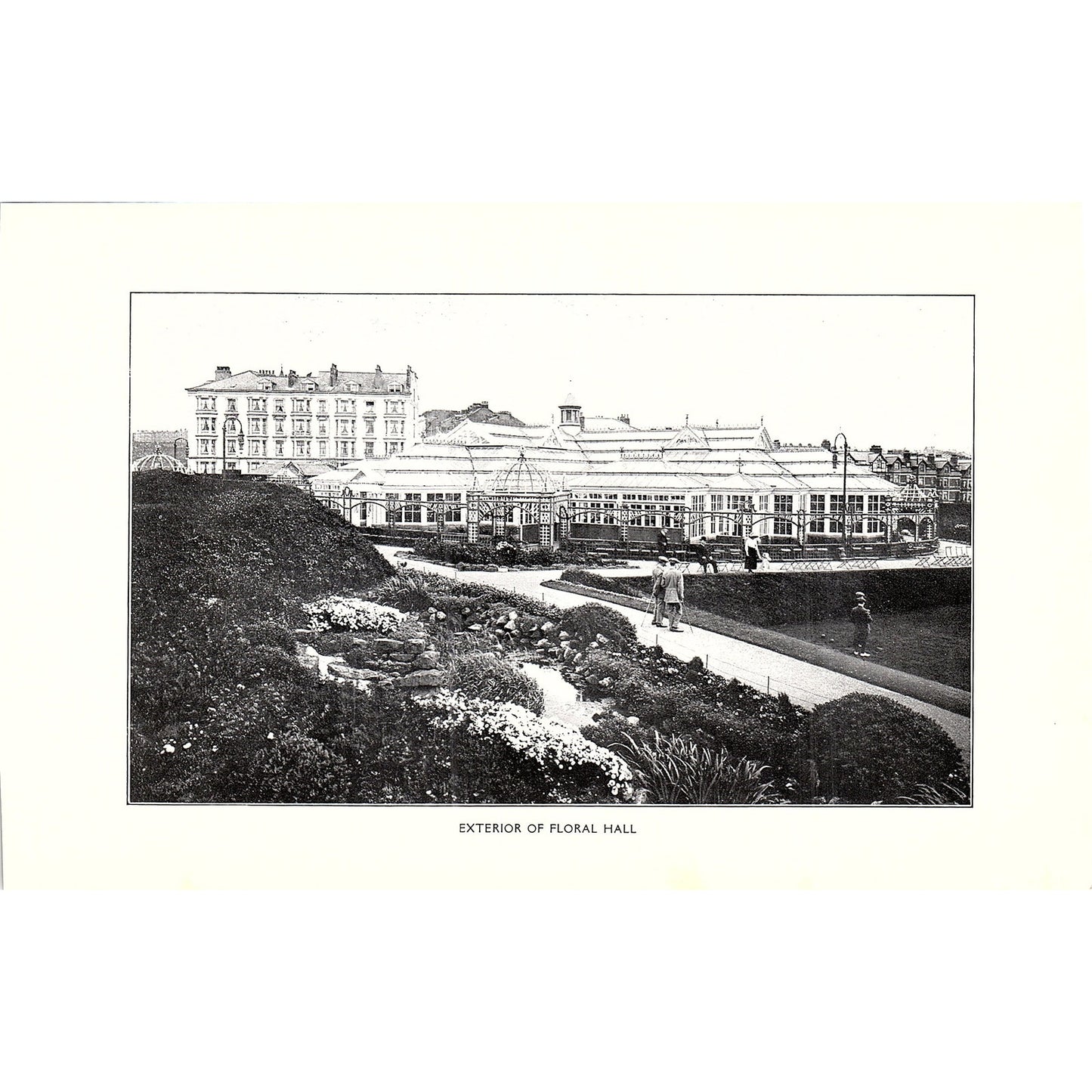 Exterior of Floral Hall Scarborough c1910 Photo Print AF3-8