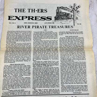 1986 Spring - The Th-Ers Treasure Hunting Newsletter - Ames NE M11