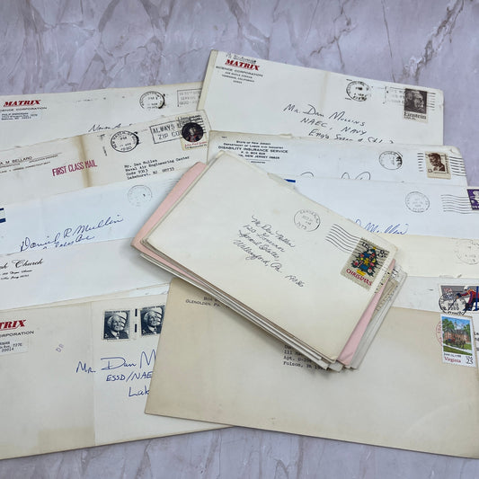 c1930 Huge Lot Perkiomen Valley Mutual Fire Ins Postal Cover Envelopes TG7-EB3