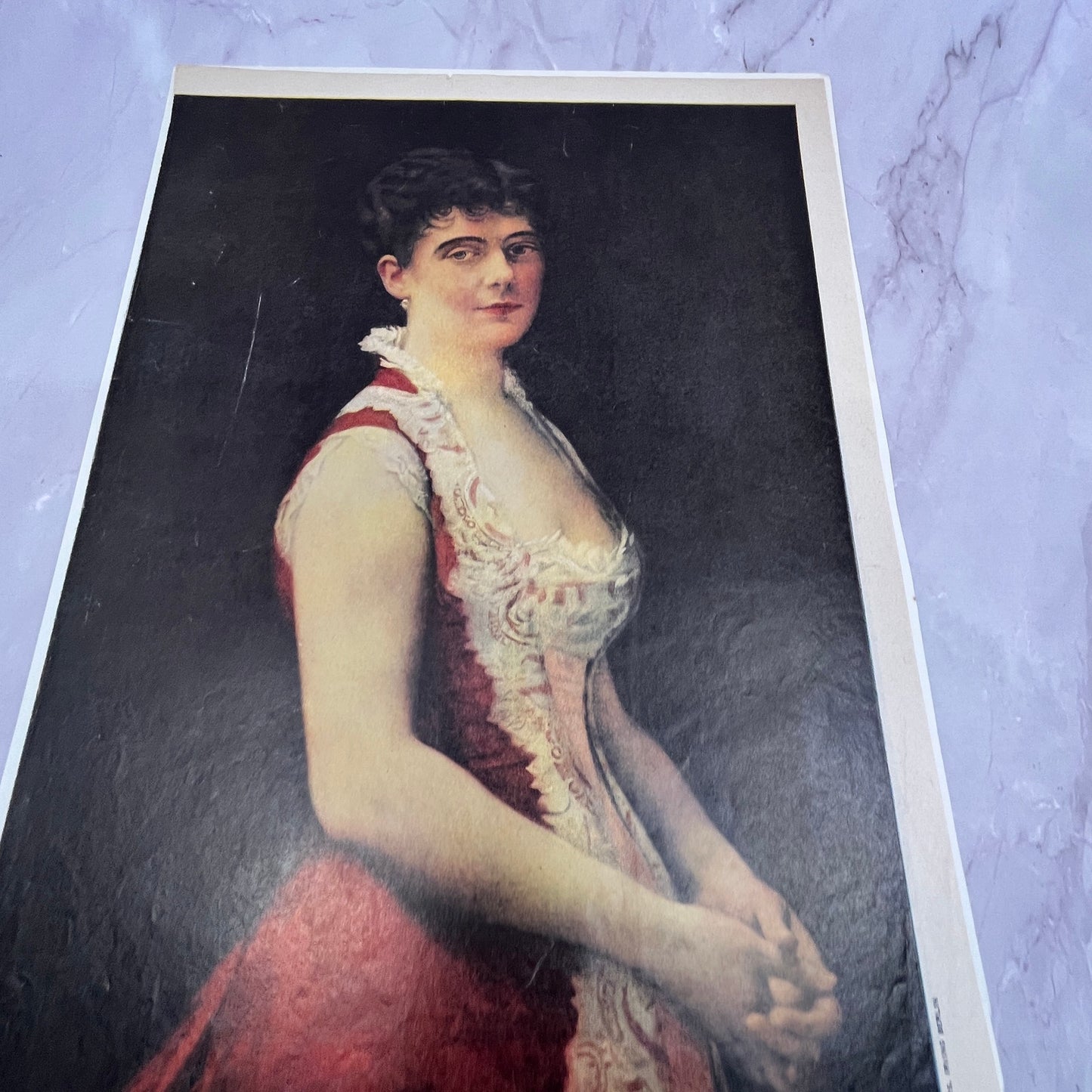 Portrait of a Lady Courtesy of Mrs. Irving Berlin 10x14" Art Print V22