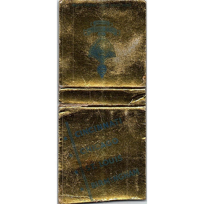 The Hill and Griffith Company Foundry Facings Vintage Matchbook Cover SC7-Y10