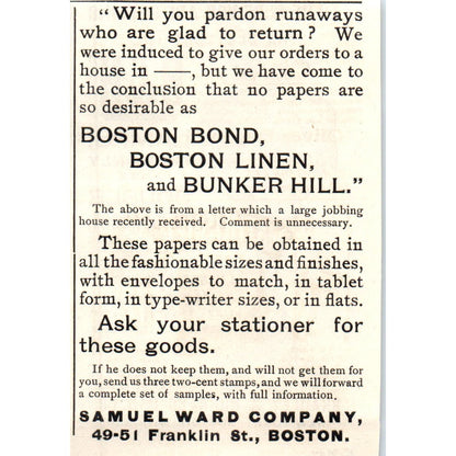 The B&H Lamp Bradley & Hubbard Boston c1890 Victorian Ad AE8-CH6