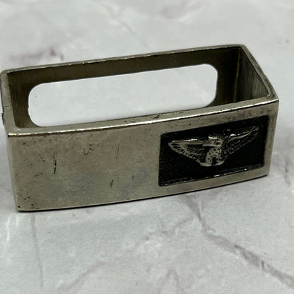 Vintage Metal Eagle Belt Keeper SC1