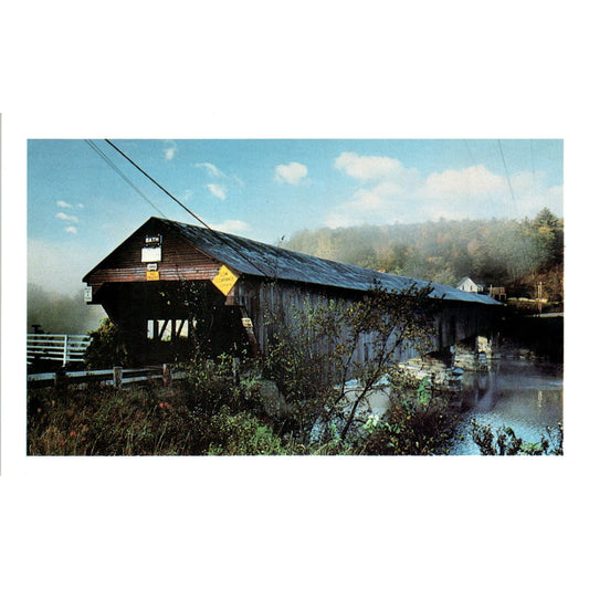 Ash Hill Farm Lisbon NH Covered Bridge Postcard PC4