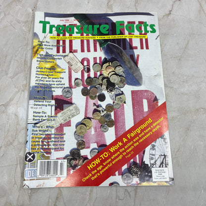 1996 July - Treasure Facts Magazine - Treasure Hunting Gold Metal Detecting M17