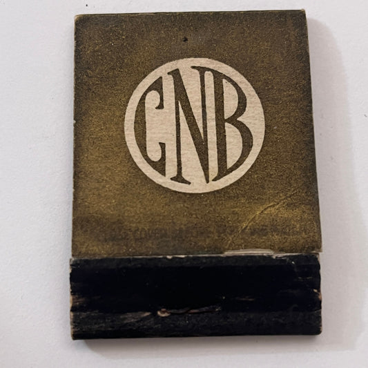 CNB Monogrammed Vintage Matchbook Cover TB8-MB-9