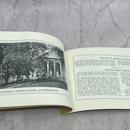 1927 Souvenir of Benson Vermont Book TA9
