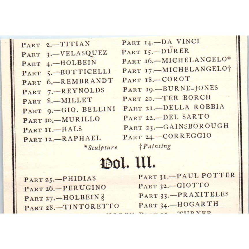 1903 Wm. M. Chase Class in Holland c1905 Victorian Ad AE9-MA10