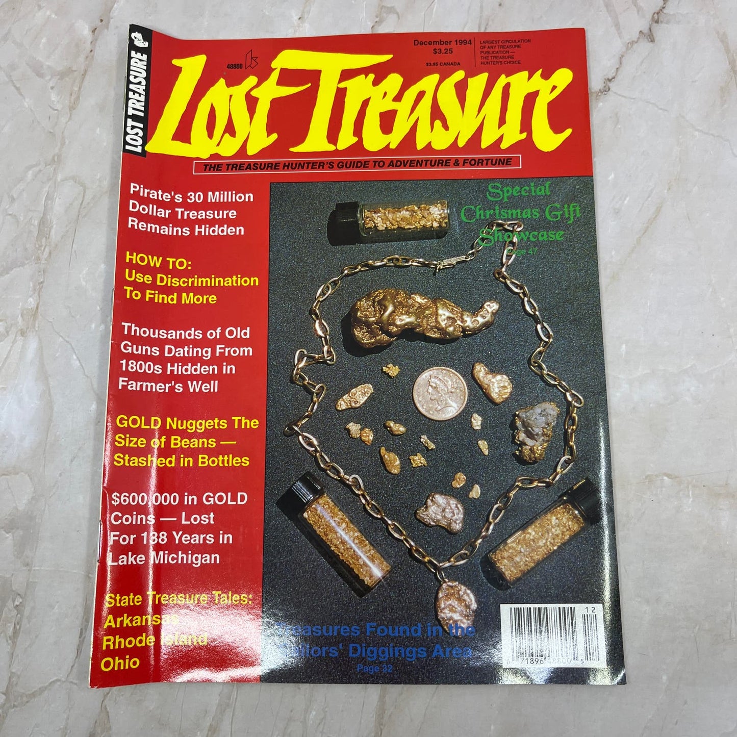 1994 Dec - Lost Treasure Magazine - Treasure Hunting Gold Prospecting M14