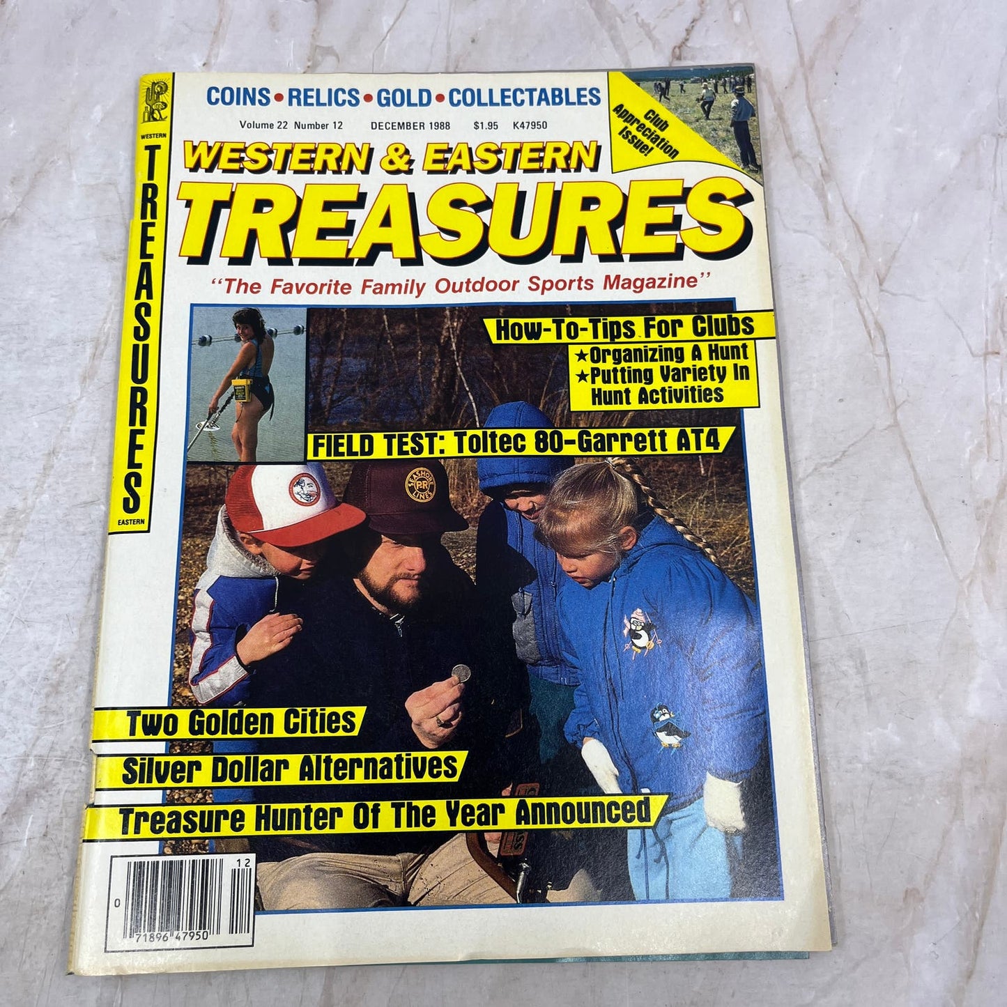 1988 Dec - Western & Eastern Treasures Magazine - Treasure Hunting Gold M11