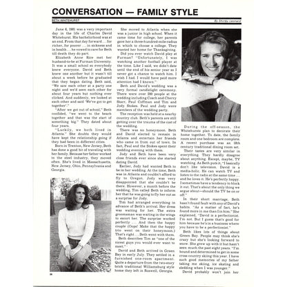 J. Bavet - Many, Blanc and Company NY 8x11" 1981 Ad D26