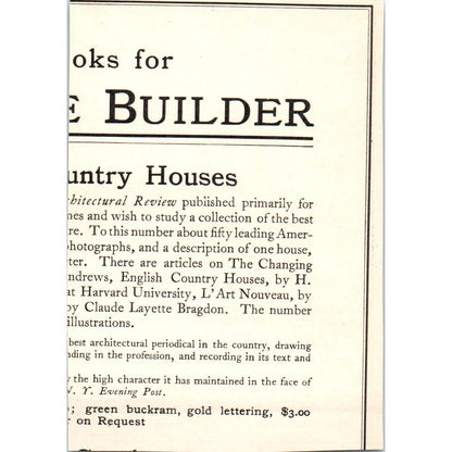 American Art XIV Lessons The Chaffee Studio Worcester c1905 Victorian Ad AE9-MA6