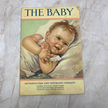 Vintage MCM The Baby Handbook for New Mothers Met Life Guide Booklet TI9-P1