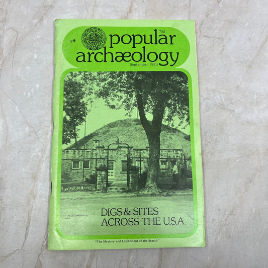 1973 Sep - Popular Archaeology Magazine - Digs & Sites Across the USA M18