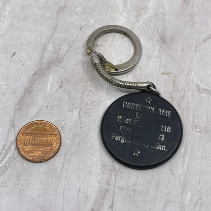Vintage Northern Aire Lanes Bowling Alley Fergus Falls MN Keychain SF4