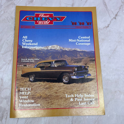 Vent Window Restoration - '55, '56, '57 Classic Chevy World - Sep 1982 M29