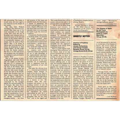 Holland Newsweek Overseas Research Project 6.5x9.5 1974 Ad AF6-18