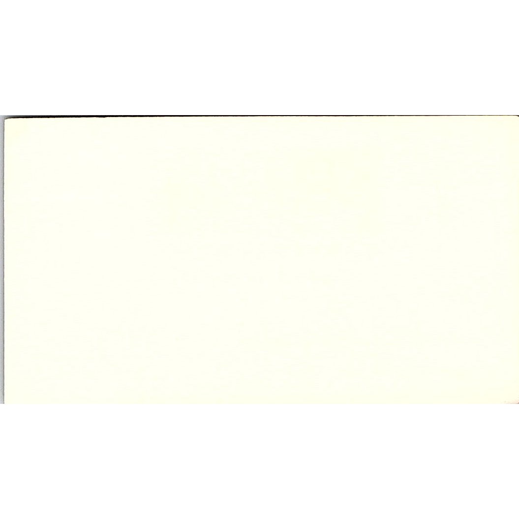 Dennis Crane Furrow Building Materials Houston Vintage Business Card SD9-B14