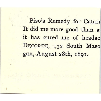 Emerson Piano Co Tremont St Boston 5th Ave NY 1892 Ad AG2-S26