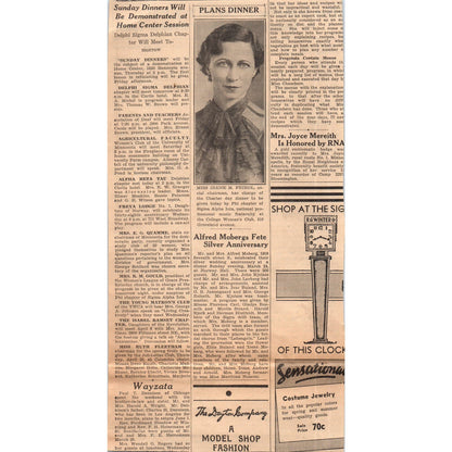 Bierman Builds MN Gophers Football Team 1935 Minneapolis Journal Article AE7-N3