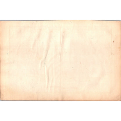 1864 Original Map of Ancient & Modern Jerusalem Tinted Engraving AJ6-2