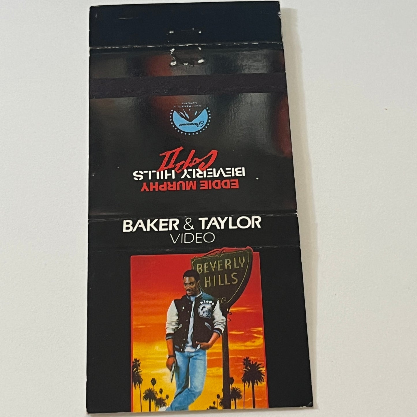 Beverly Hills Cop II Eddie Murphy Baker & Taylor Video Matchbook TB6-MB2-6